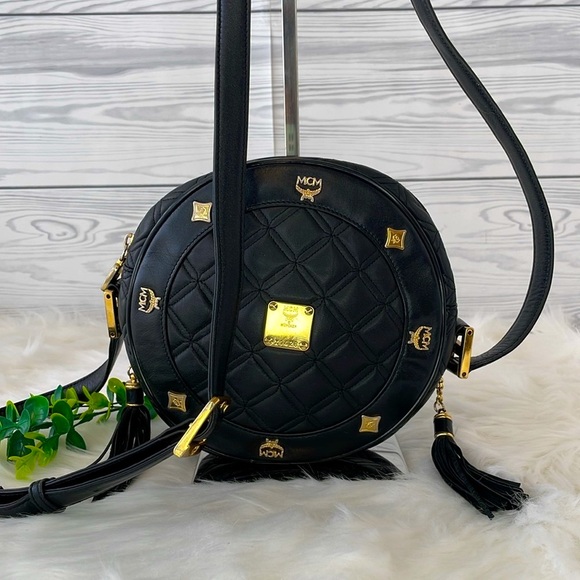 MCM Quilted Tambourine Crossbody Bag - Picture 2 of 16